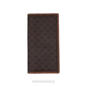 🔴 Celine Long Wallet - Macadam Triomphe